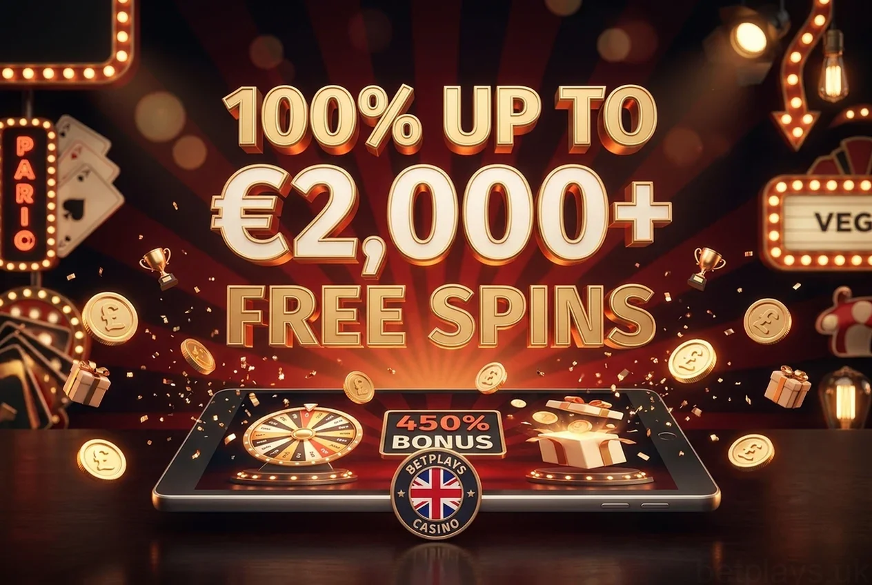 100% UP TO €2,000+ FREE SPINS